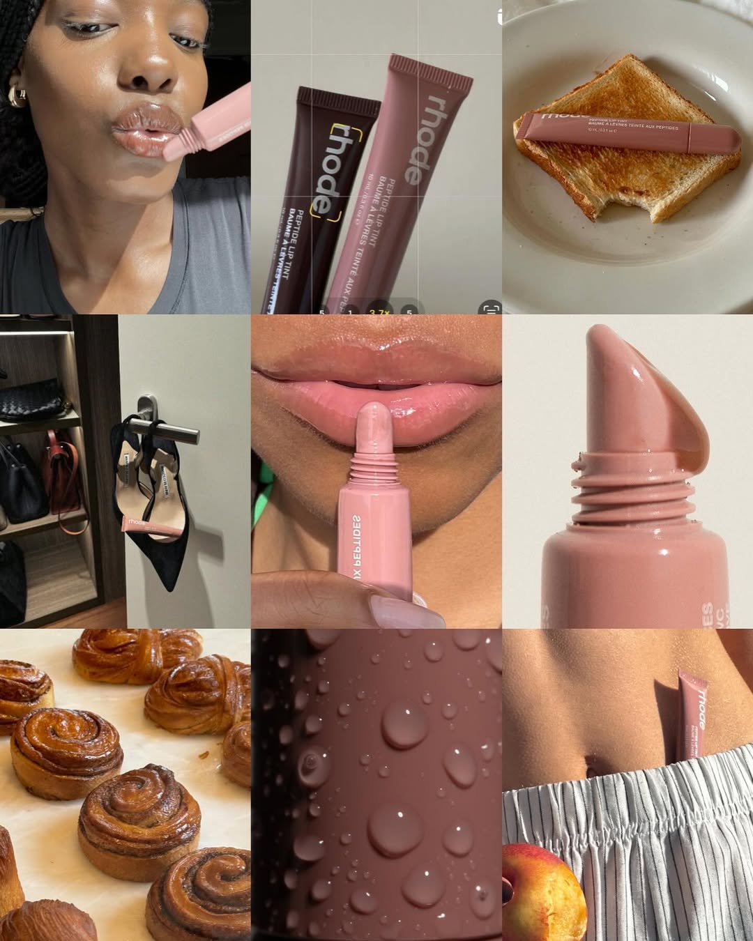 Rhode Peptide Lip Tint - Toast (Rose Taupe) 10ml