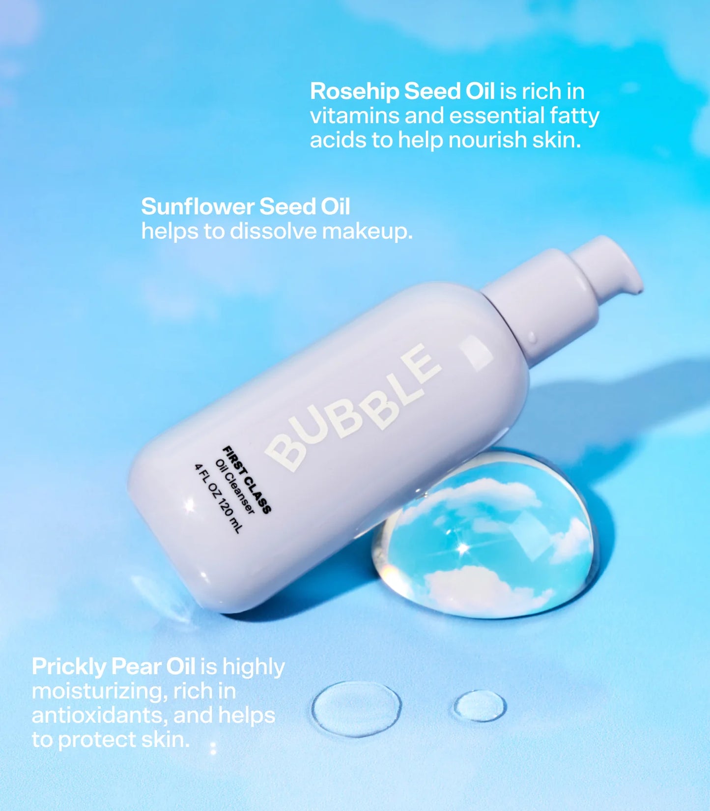 Bubble First Class Oil Cleanser 120ml