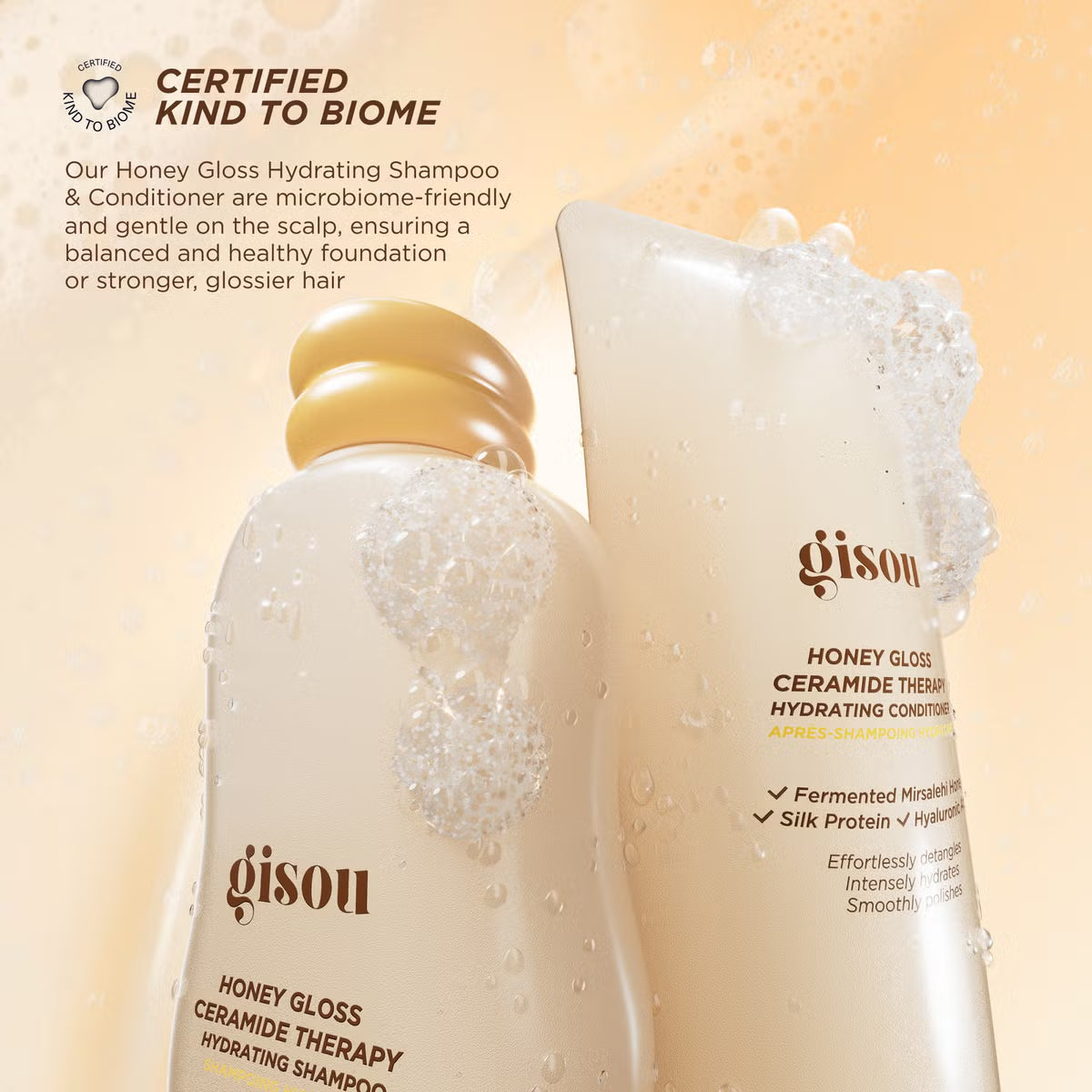 Gisou Honey Gloss Ceramide Therapy Hydrating Conditioner 200ml