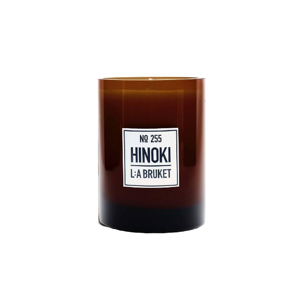 L:A BRUKET 255 Scented Candle Hinoki 260g