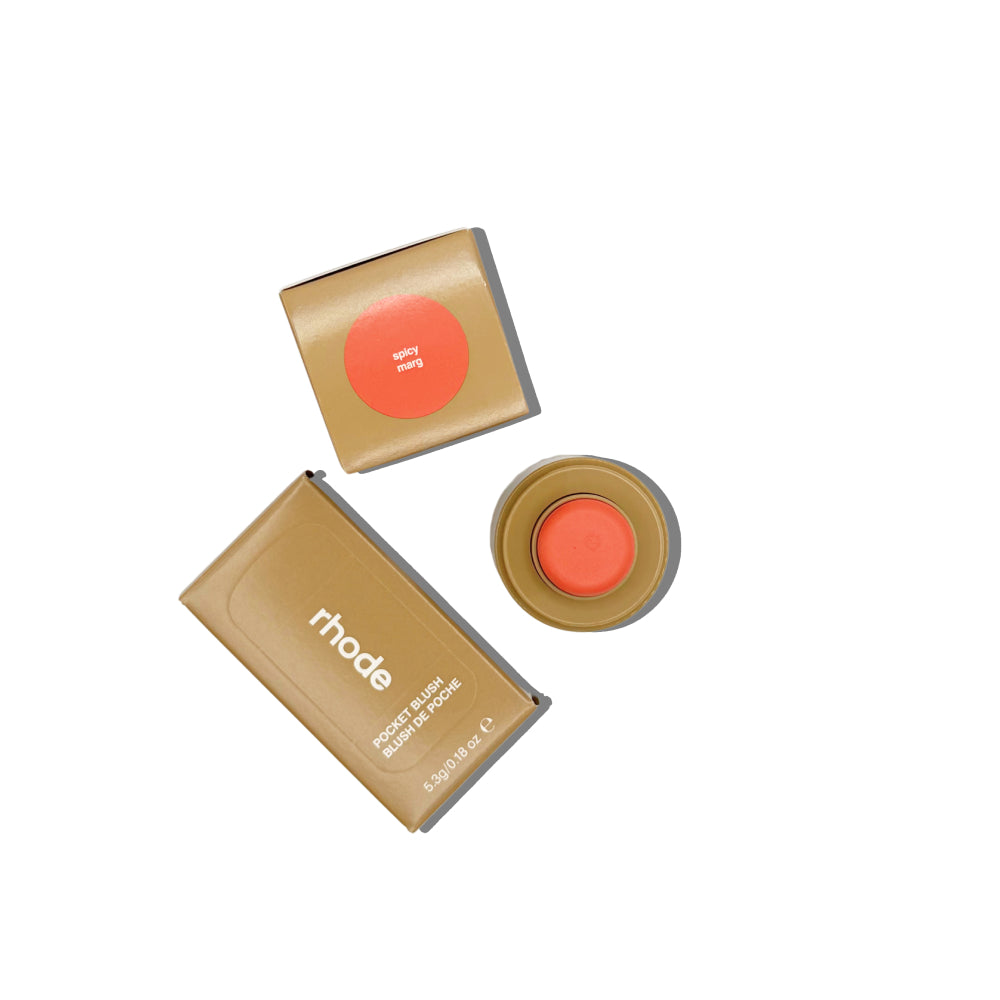 Rhode Pocket Blush - Spicy Marg (Bright Coral) 5.3g