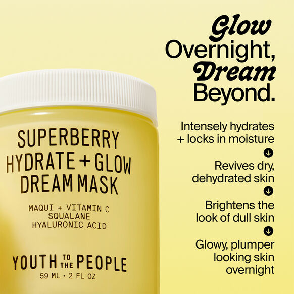 Youth To The People Superberry Hydrate + Glow Dream Mask 59ml