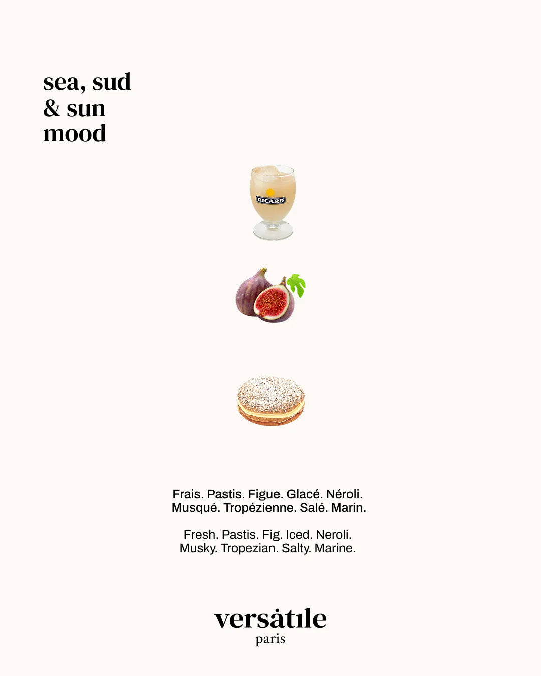 Versatile Paris Sea Sud & Sun Roll-on Fragrance 15ml