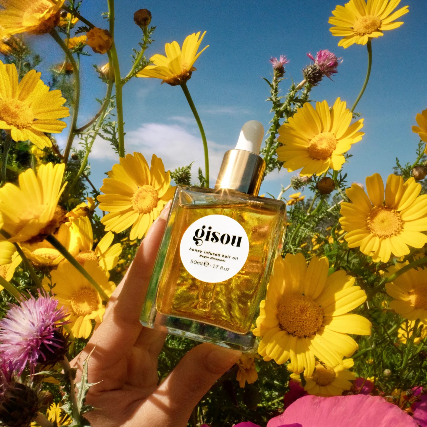 Gisou Honey Infused Hair Oil 50ml