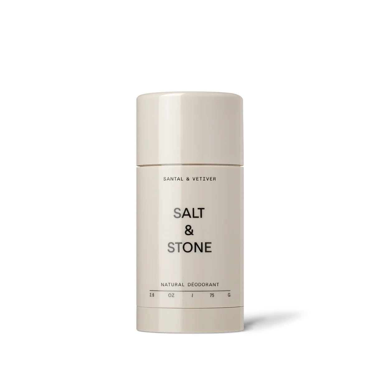 Salt & Stone 聖檀木與香根草天然體香膏 75g