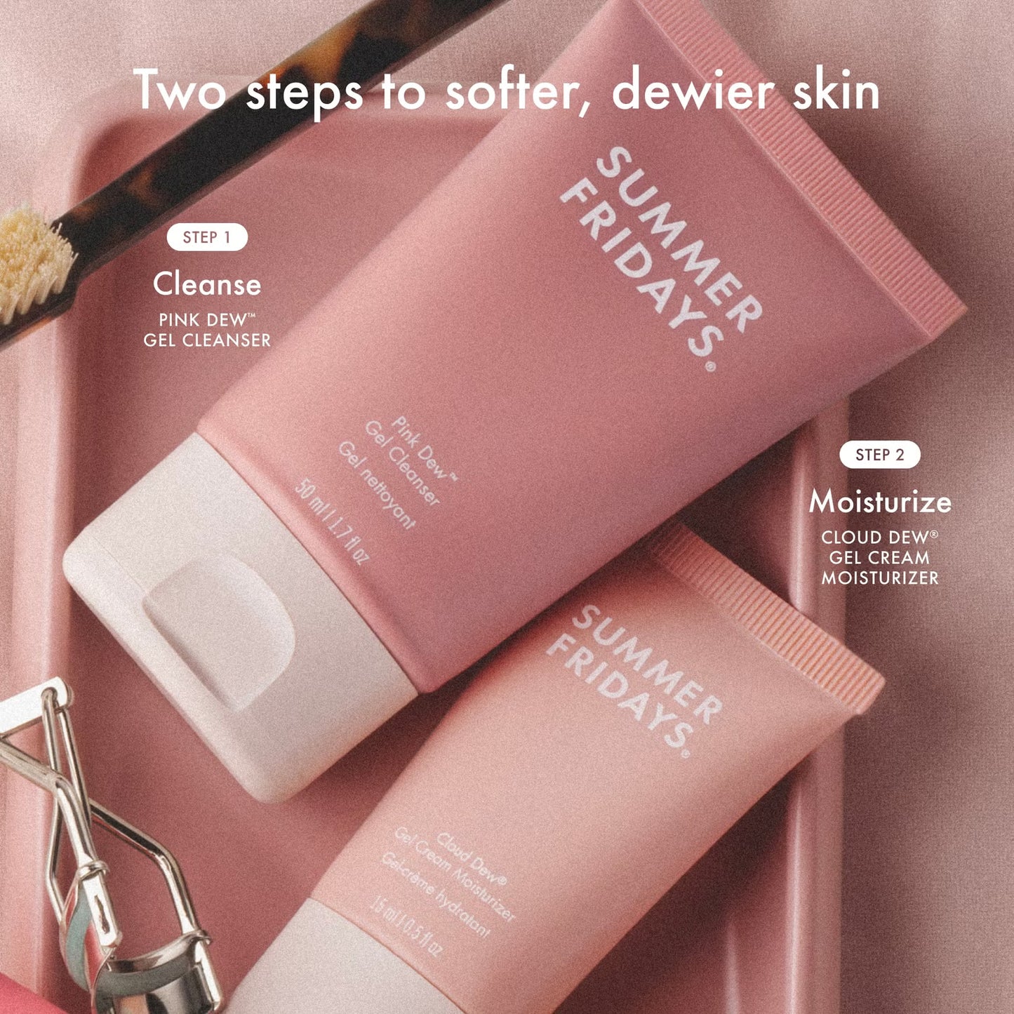 Summer Fridays Pink Dew Gel Cleanser 150ml