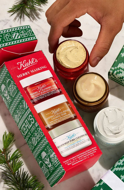 Kiehl's Merry Masking Trio 節日面膜套裝