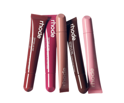 Rhode Skin The Peptide Lip Tints All Five Shades Together