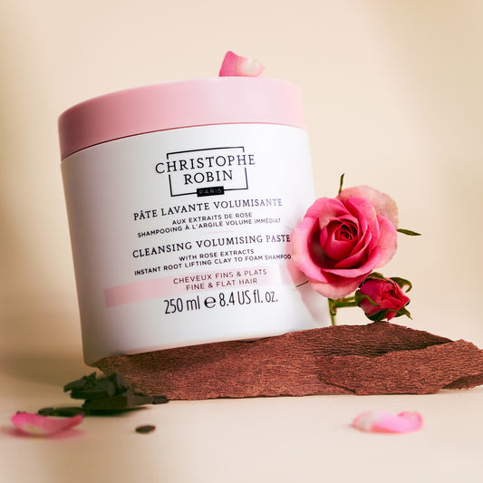 Christophe Robin 玫瑰豐盈淨化髮泥 250ml
