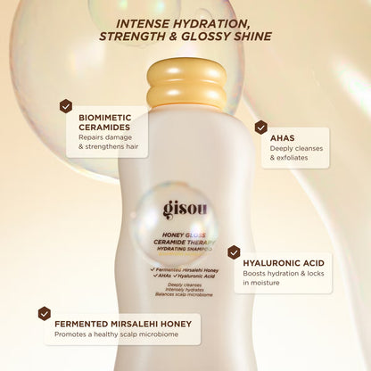 Gisou Honey Gloss Ceramide Therapy Hydrating Shampoo 250ml