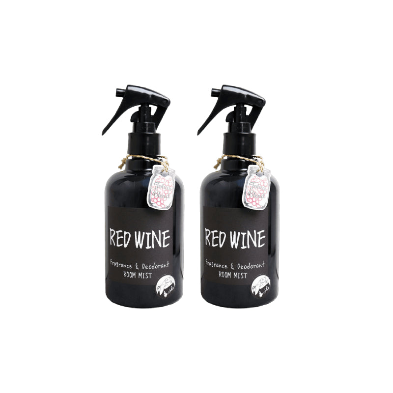 John's Blend Fragrance & Deodorant Room Mist Red Wine Duo Set 紅酒味室內芳香噴霧兩件套裝