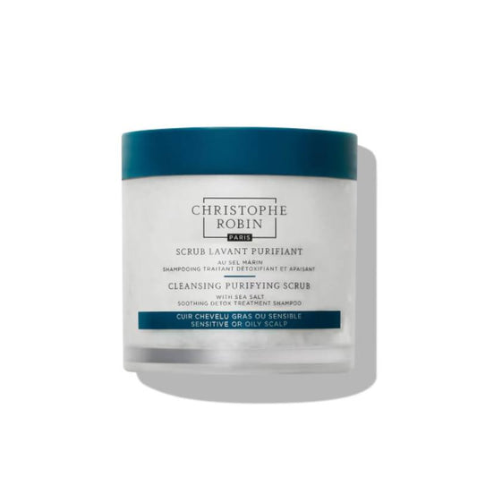 Christophe Robin Cleansing Purifying Scrub with Sea Salt 250ml 海鹽舒緩頭皮潔淨霜