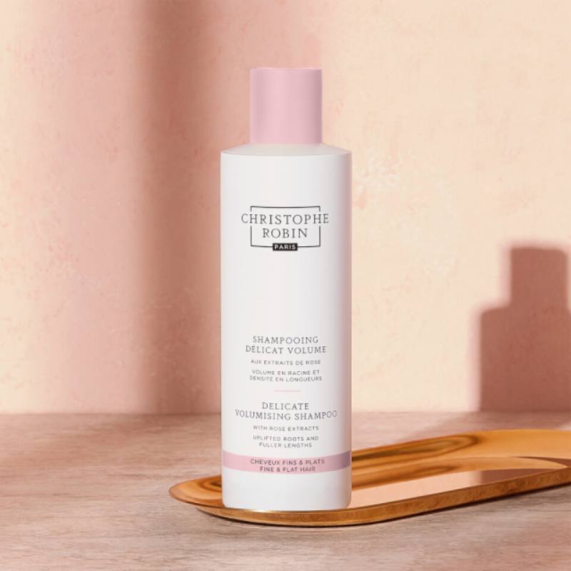 Christophe Robin Delicate Volumizing Shampoo with Rose Extracts 250ml 玫瑰豐盈洗髮露