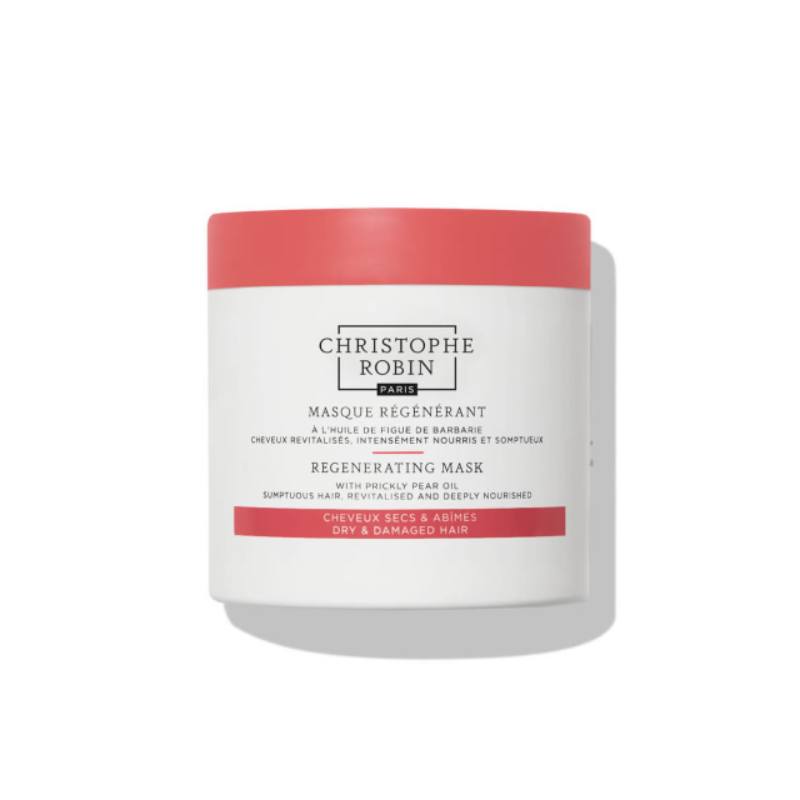 Christophe Robin Regenerating Mask with Prickly Pear Oil 250ml 刺梨籽油柔亮修護髮膜