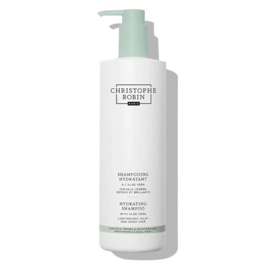 Christophe Robin Hydrating Shampoo with Aloe Vera 500ml 蘆薈保濕修護洗髮露