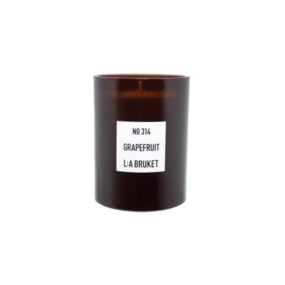 L:A BRUKET 314 Scented Candle Grapefruit 260g