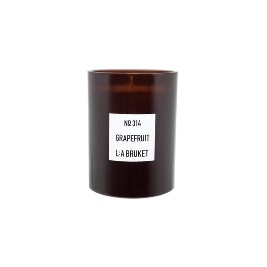 L:A BRUKET 314 Scented Candle Grapefruit 260g