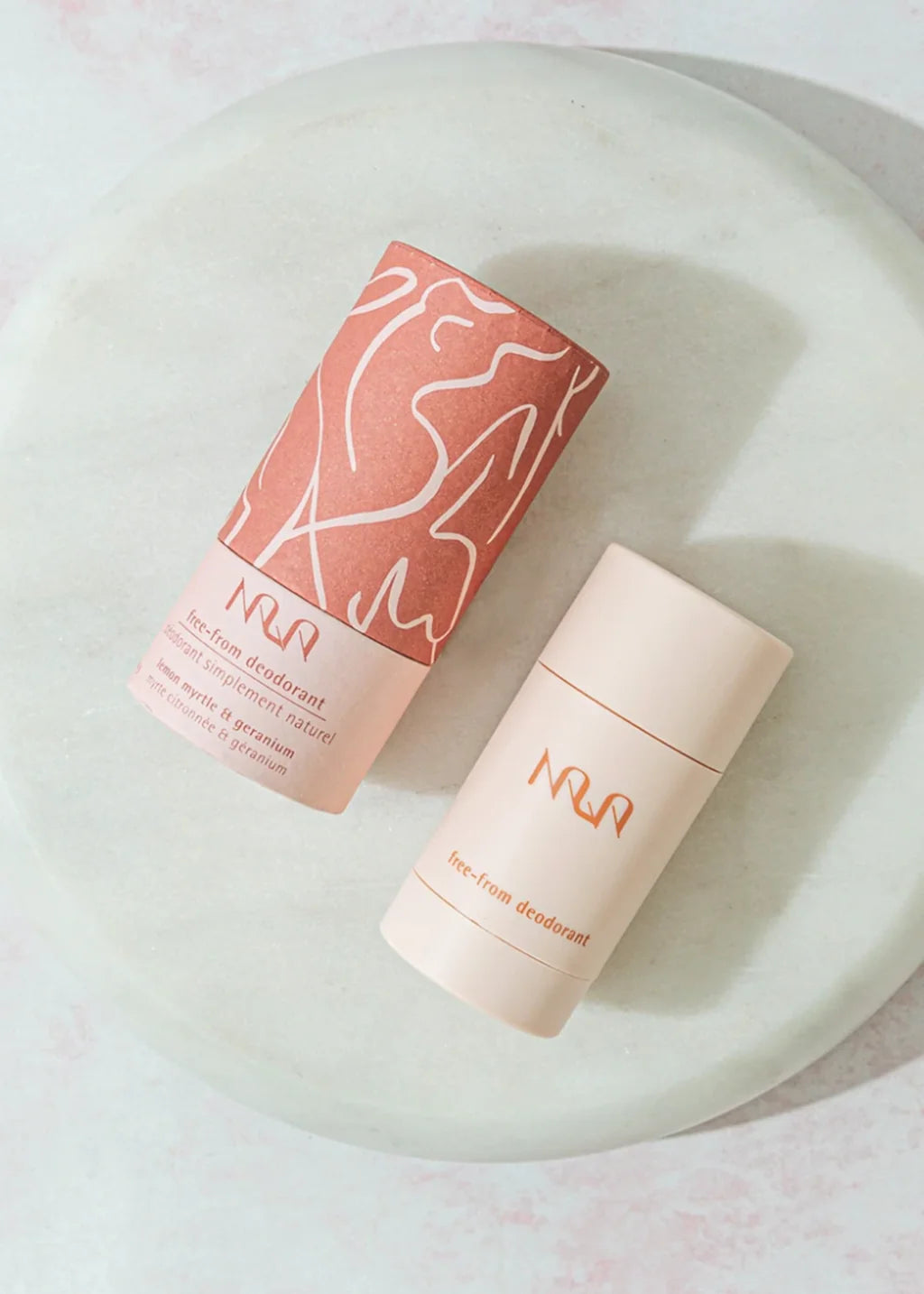 Nala Natural Deodorant In Lemon Myrtle & Geranium 天然香體膏檸檬香桃木天竺葵