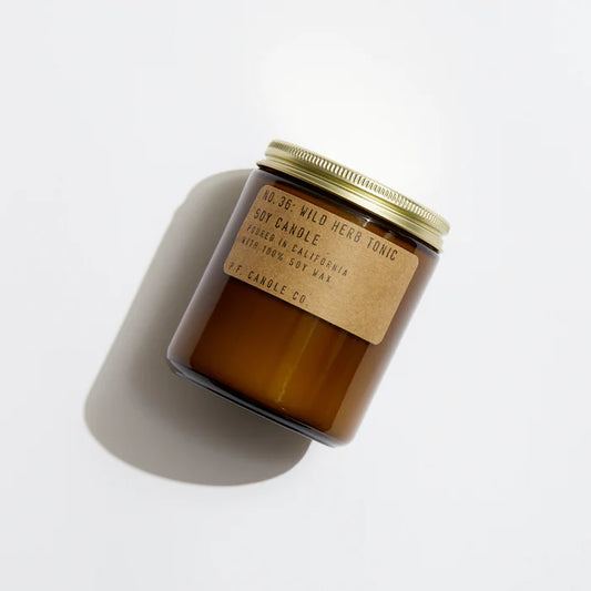 P.F. Candle Soy Candle No.36  Wild Herb Tonic 大豆蠟燭野草調香- 204g/7 .2oz