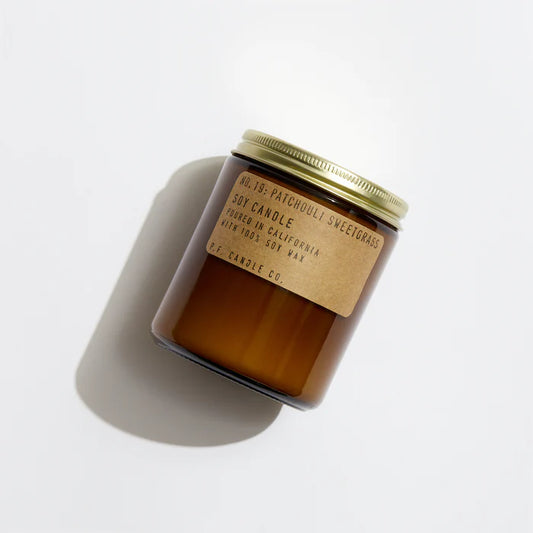 P.F. Candle Soy Candle No.19 Patchouli Sweetgrass 廣藿&香甜草- 204g/7.2oz