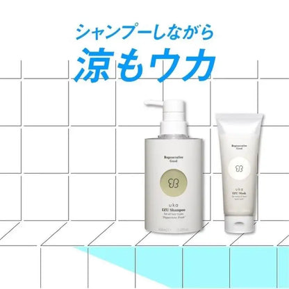 uka IZU Shampoo For All Hair Types Peppermint Fresh 400ml