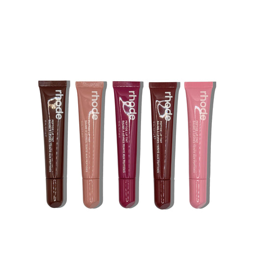 Rhode The Peptide Lip Tints All Five Shades Together