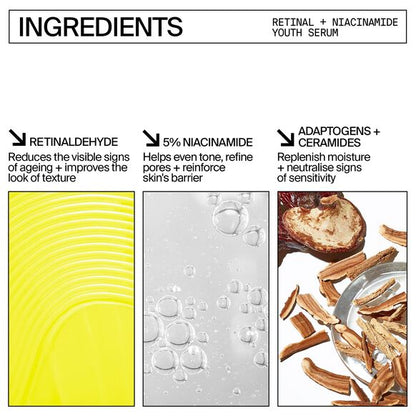 Youth To The People Retinal + Niacinamide Youth Serum 30ml
