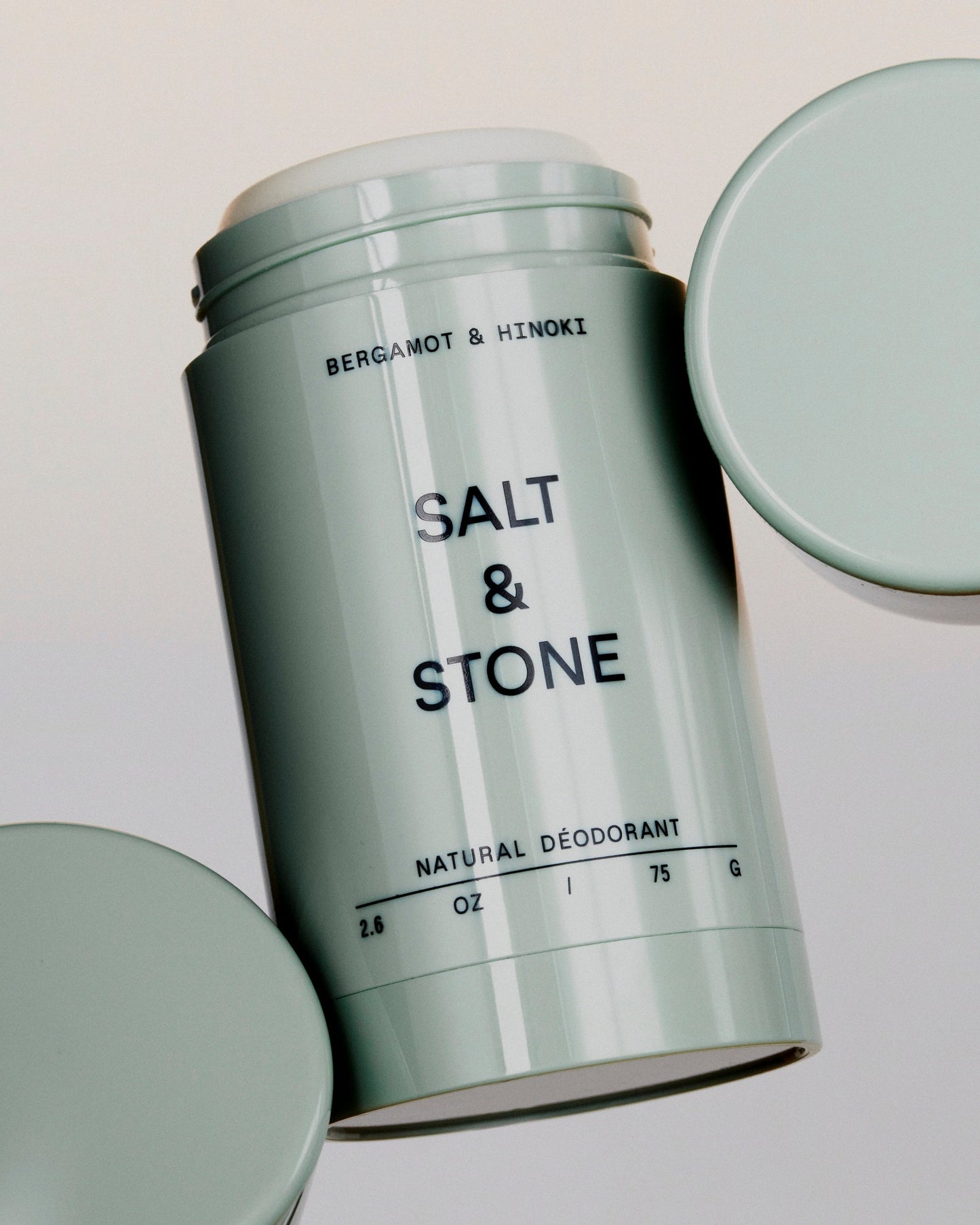 Salt & Stone 佛手柑與檜木天然體香膏 75g