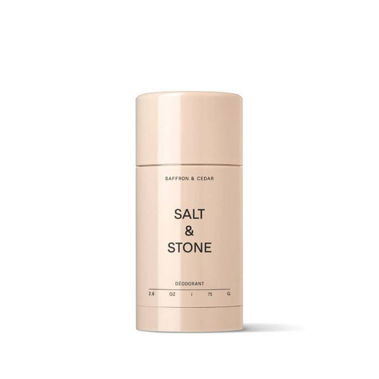 Salt & Stone 藏紅花與雪松天然體香膏 75g