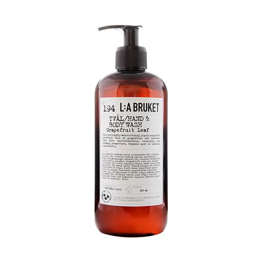 L:A BRUKET 194 Hand & Body Wash Grapefruit Leaf 450ml 194 西柚葉潔膚露