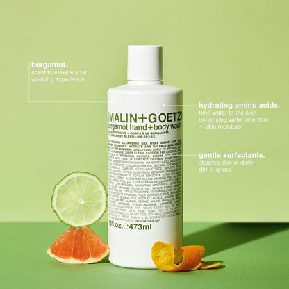 (MALIN + GOETZ) Bergamot Hand + Body Wash 473ml