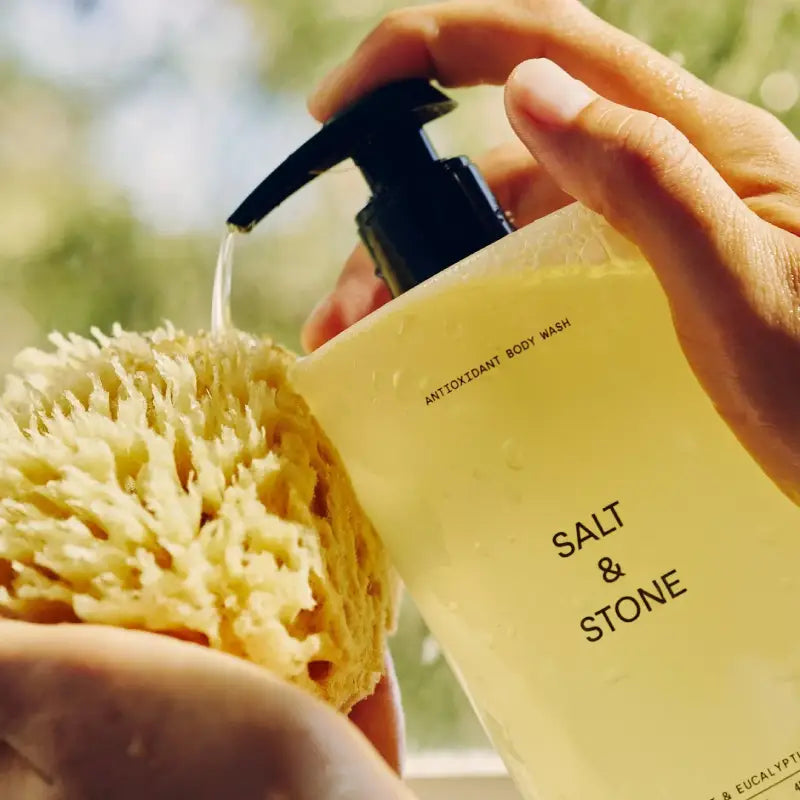 Salt & Stone Body Wash in Bergamot & Hinoki 450ml 天然抗氧化沐浴露佛手柑和扁柏