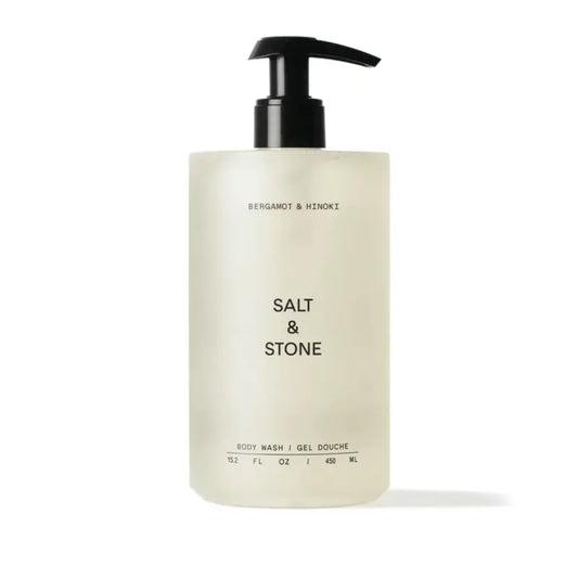 Salt & Stone Body Wash in Bergamot & Hinoki 450ml 天然抗氧化沐浴露佛手柑和扁柏