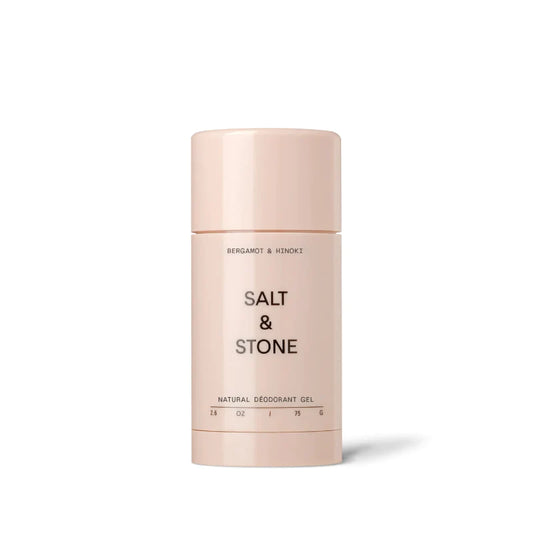 Salt & Stone Natural Deodorant Gel In Bergamot & Hinoki (Sensitive Skin) 75g 佛手柑和扁柏天然香體膏 (敏感肌)