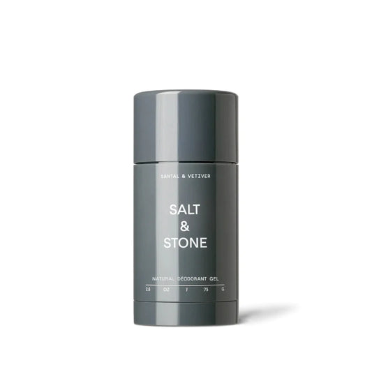 Salt & Stone Natural Deodorant Gel In Santal & Vetiver (Sensitive Skin) 75g 檀香和香根草天然香體膏 (敏感肌)