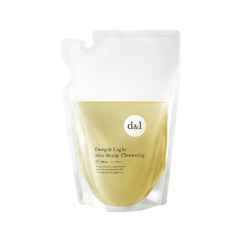 uka Scalp Cleansing Deep & Light Refill 300ml 頭皮護理淨化液補充裝